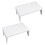 2Pcs White Plastic Fondant Flower Drying Stand Baking Storage Rack 1