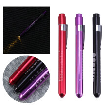 6Pcs Portable LED Penlight Assorted Colors for Travel and Healthcare