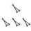 4 Pairs Felt Music 7a Drum Hammer 2