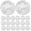 50Pcs Universal Transparent Bead Chain Stoppers for Window Blinds 1