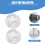 50Pcs Universal Transparent Bead Chain Stoppers for Window Blinds 3
