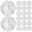 50Pcs Universal Transparent Bead Chain Stoppers for Window Blinds 7