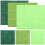 18Pièces Tissu Feutrine Verte Polyester Pour Enfants 5