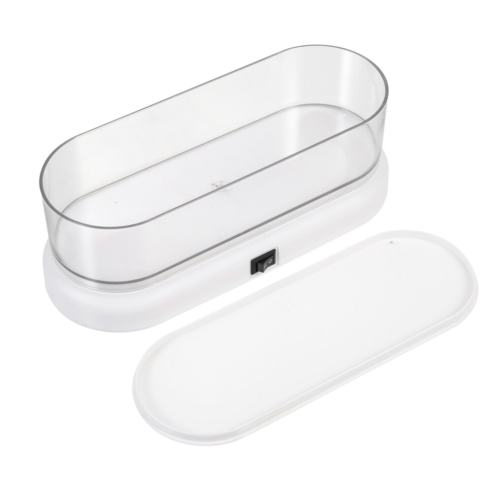 Villcase White 4Pcs Small Jewelry Washer Portable Glasses Cleaner For Daily Use
