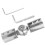 Elbow Connector For Window Curtain Rods Metal Corner Pole Hook 4