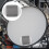 Grey Silicone Drum Practice Pad Noise Reduction Mat for Drummers 3