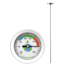1St Premium Roestvrijstalen Bodemthermometer Voor Kas En
