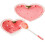 1Set Durable Pink Ceramic Kitchen Salad Bowl Decorative Tableware Set 4