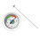 soil thermometer compost waterproof temperature tester 10