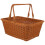 Storage Woven Basket Fruit Container Foldable Pantry 4