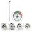 soil thermometer compost waterproof temperature tester 7