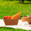 Storage Woven Basket Fruit Container Foldable Pantry 3