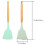 4 Pcs Wooden Handle Silicone Spatula Tool Wood Portable 10