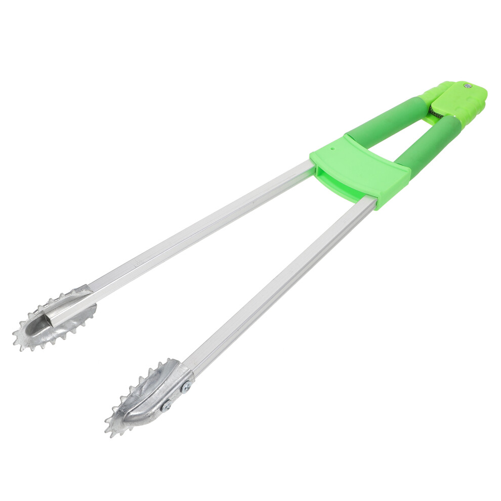Vaguelly Light/Green Heavy Duty Waste Paper Grabber With Ergonomic Handle