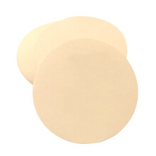 25 Sheets Thick Round Art Paper 36x36x0.1cm Yellow