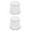 2Pcs Chic White Cloth Lamp Shade Durable Table Light Decor Accessory 5