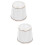 2Pcs Chic White Cloth Lamp Shade Durable Table Light Decor Accessory 7