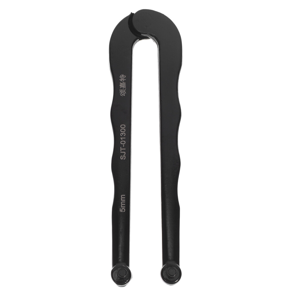 Black Adjustable Pin Spanner Wrench For Angle Mill Machine Repair 3072553768376