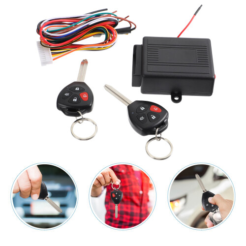 1Set Remote Auto Anti-Theft System ABS Car Security with Trunk Unlock 1