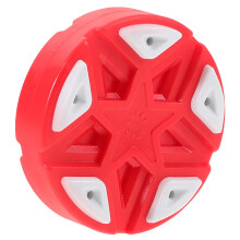 7.6x7.6x2.7in Red Hockey For Office And Street Hockey 1pcs