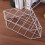 White Nordic Style Desktop Organizer Wrought Iron Document Rack 5