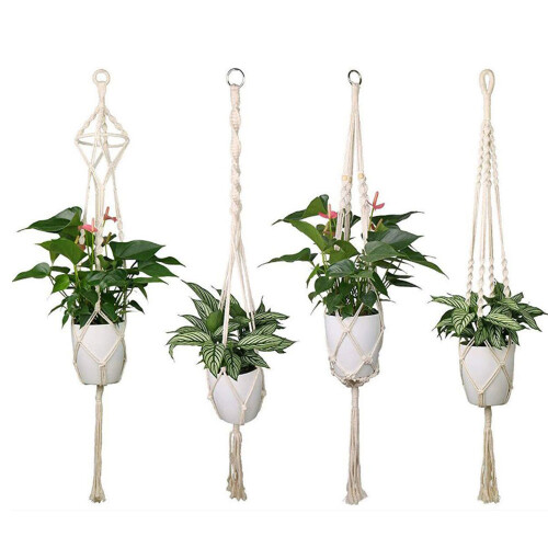 4St Beige Macrame Net Voor Wand- En Gebruik 2