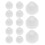 Raindrops 20 Pcs Semi-Closed Mini Tools Pe Bushing Office 6