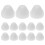 Raindrops 20 Pcs Semi-Closed Mini Tools Pe Bushing Office 10