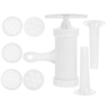One Set Plastic Manual Pasta Maker With Noodle Mold Sausage Stuffer