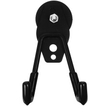 Black Magnetic Hooks Punch-Free Wall Mount for Tools Hanging