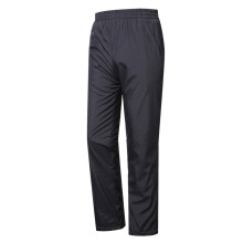Mens Thicken Pants Black Warm Casual Trousers Wrinkle Free