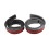 Car Wheel Brow Strip Flexible Durable Black Red Protector Guards 3