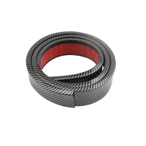Car Wheel Brow Strip Flexible Durable Black Red Protector Guards 1