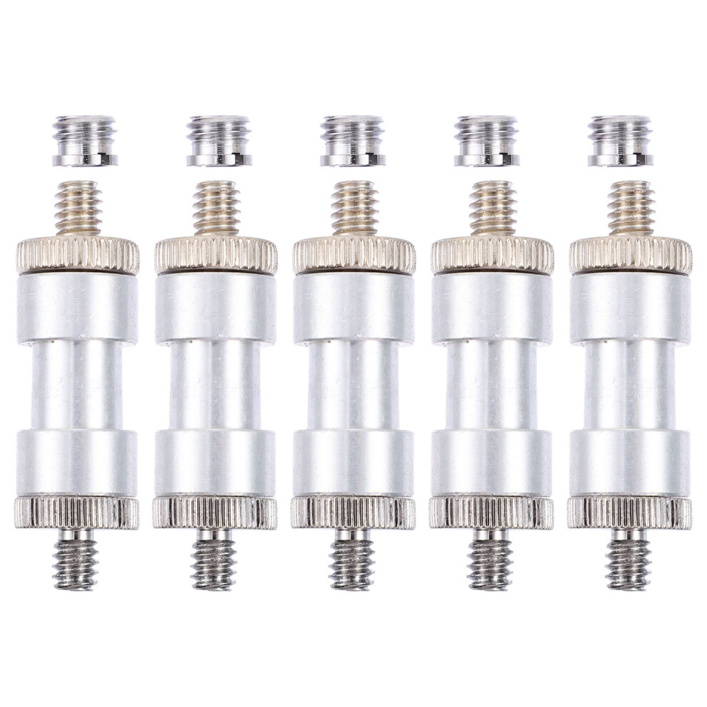 1Set Iron Camera Tripod Screw Adapter Sturdy Universal Mount Silver 3062665040637