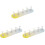 3Sets Multi Plastic Nail Art Practice Stands Manicure Display Holders 4