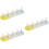 3Sets Multi Plastic Nail Art Practice Stands Manicure Display Holders 9