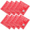 24Pcs Red Bathroom Warning Stickers Please Do Not Flush Toilet Labels 7