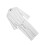1Pc White Polyester Bathrobe Breathable Quick-Dry Couple Nightgown 5