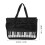 Black Nylon Music Score Storage Bag Lightweight Protective Pouch 9