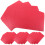 25Pcs Red Paper Envelopes Decorative Card Wedding Invitation Envelopes 9