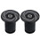 2Pièces Accessoires Embouts De Guidon Noir En Aluminium 1