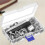 100Set Silver Colorful Grommets Kit with 3-Piece Tools for Clothes 6