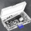100Set Silver Colorful Grommets Kit with 3-Piece Tools for Clothes 4