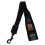 1Pc High-Quality Black Saxophone Harness Strap Lightweight Cloth Belt 1