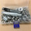 100Set Silver Colorful Grommets Kit with 3-Piece Tools for Clothes 10