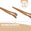10Pcs Clips Anti-Scald Light Brown Tea Accessories 6