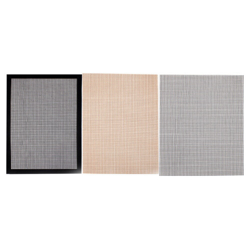 3Pcs Bbq Grill Mesh Mats Dishwasher Safe Non-Stick Barbecue Tools