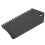 Wax Comb Surfboard Surf Comb 8.00x4.00x0.50cm Black 5