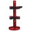 2Pcs Iron Fire Extinguisher Bracket Red Wall Mount Holder Easy Install 1