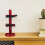 2Pcs Iron Fire Extinguisher Bracket Red Wall Mount Holder Easy Install 3